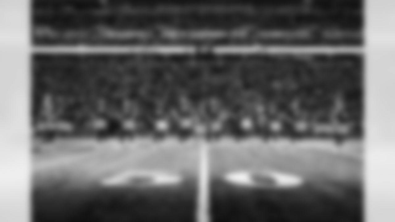 Detroit Lions Honolulu Boom perform during an NFL football game against the Tampa Bay Buccaneers on Sept. 15, 2024 in Detroit. (Mike Ferdinande/Detroit Lions)
