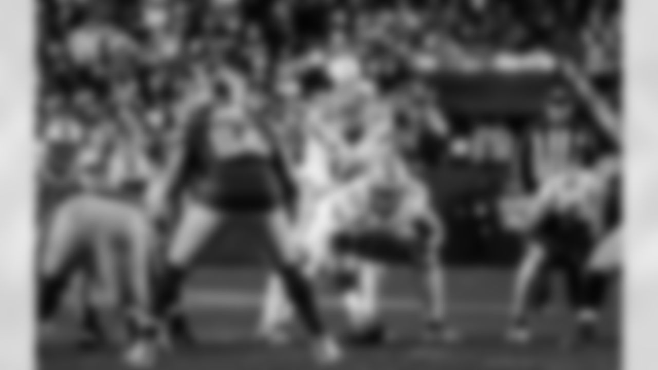 Detroit Lions offensive lineman Trystan Colon (57) during an NFL football game against the Washington Commanders on Sunday, Nov. 9, 2025 in Landover, Md. (Jeff Nguyen/Detroit Lions via AP)