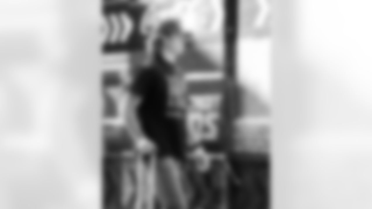 Detroit Lions wide receiver Isaac TeSlaa (18) arrives to an NFL football game against the Cleveland Browns on Sunday, Sept. 28, 2025 in Detroit. (Jeff Nguyen/Detroit Lions via AP)