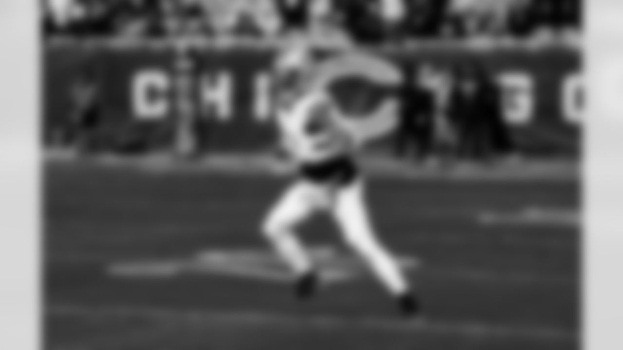 Detroit Lions wide receiver Kalif Raymond (11) before an NFL football game against the Chicago Bears on Sunday, Jan. 4, 2026 in Chicago. (Jeff Nguyen/Detroit Lions via AP)