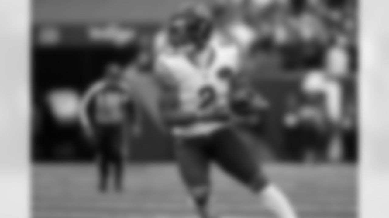 WR DJ Moore

Backed up by Olamide Zaccheaus and Devin Duvernay

(AP Photo/Kareem Elgazzar)