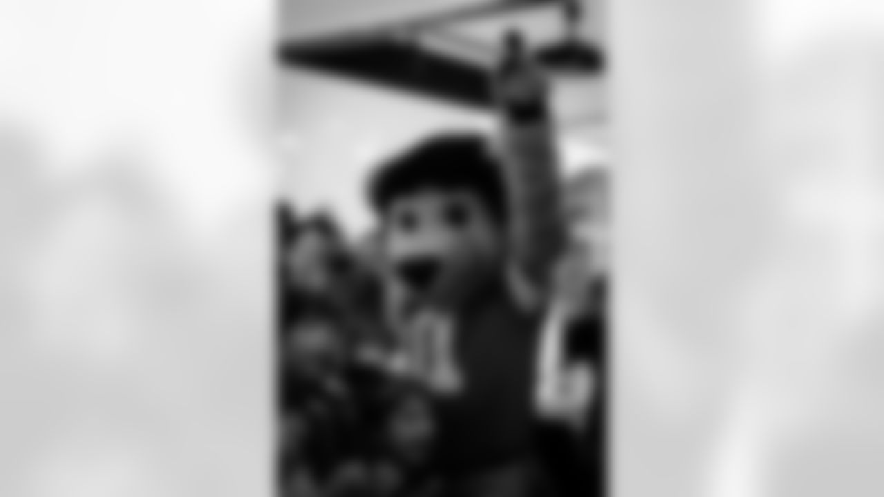 Fans attend a Thanksgiving game watch party on Thursday, Nov. 27, 2025 in Cologne, Germany. (Felix Lindenbeck/Detroit Lions via AP)