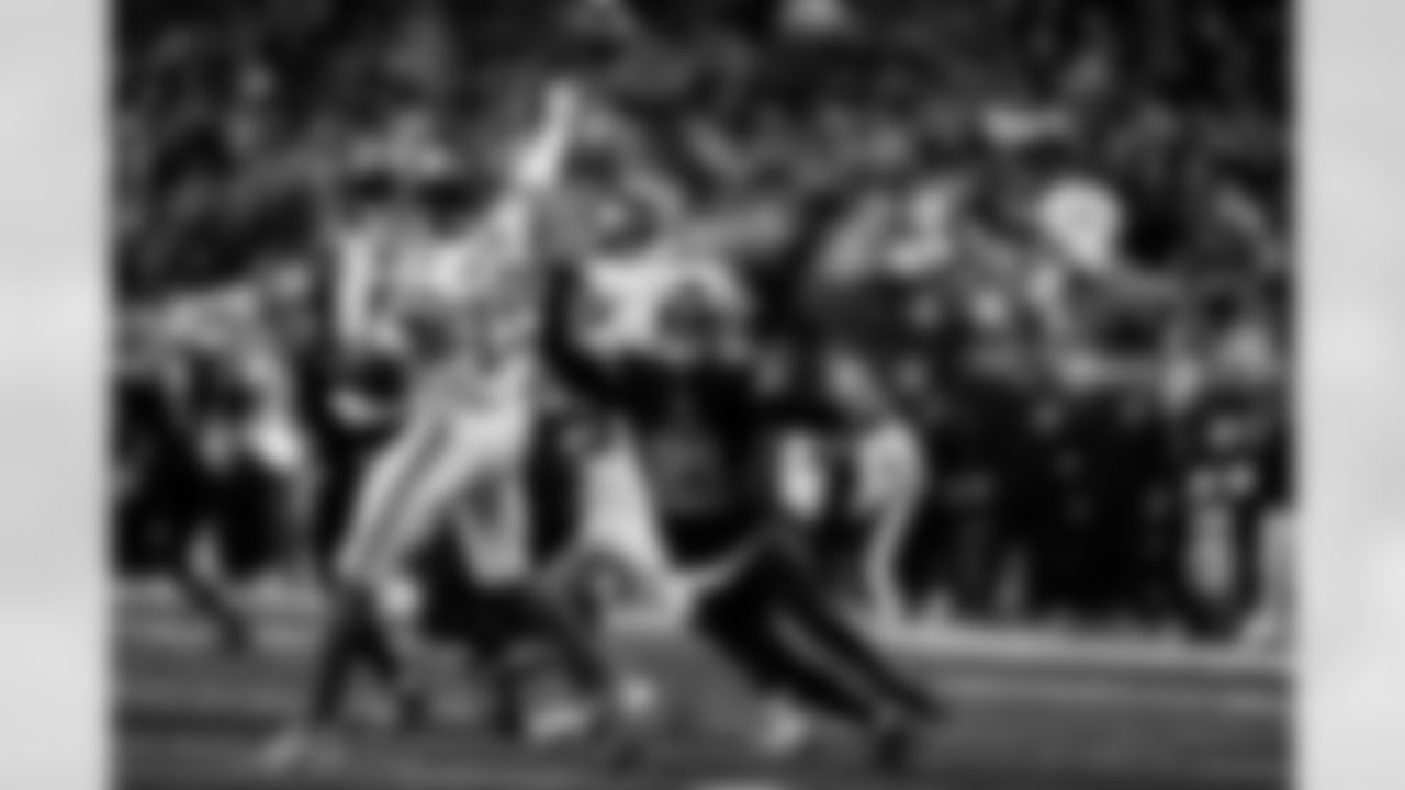 Detroit Lions cornerback Amik Robertson (21) during an NFL football game against the New York Giants on Sunday, Nov. 23, 2025 in Detroit. (Jeff Nguyen/Detroit Lions via AP)