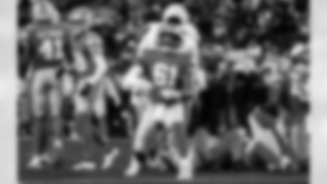 Detroit Lions edge rusher Ahmed Hassanein (61) during an NFL football game against the Los Angeles Chargers, Thursday, July 31, 2025, in Canton, Ohio. (Jeff Nguyen/Detroit Lions via AP)