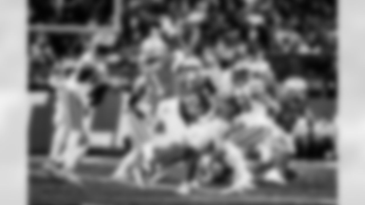 Detroit Lions wide receiver Jameson Williams (1) during an NFL football game against the Green Bay Packers on Thursday, Nov. 27, 2025 in Detroit. (Jeff Nguyen/Detroit Lions via AP)