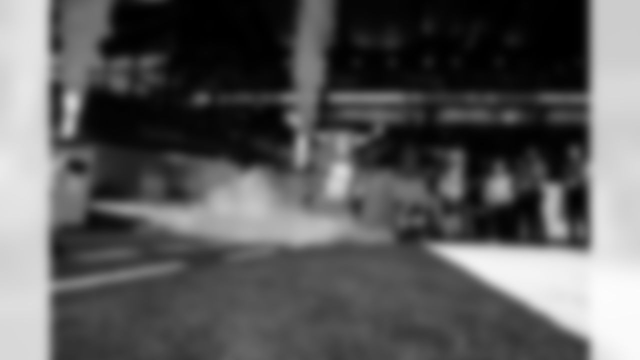 Detroit Lions cornerback Terrion Arnold (6) before an NFL football game against the Green Bay Packers on Thursday, Nov. 27, 2025 in Detroit. (Jeff Nguyen/Detroit Lions via AP)