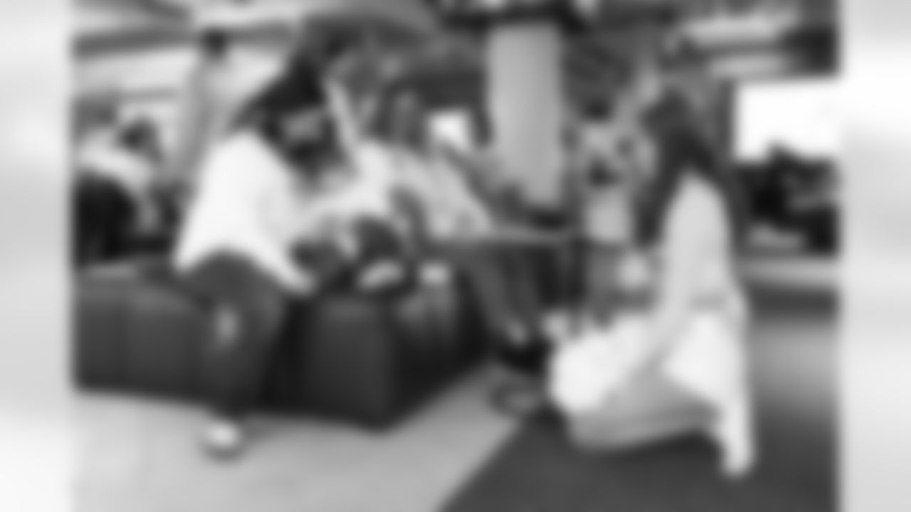 Detroit Lions Cheerleaders perform before an NFL football game against the Dallas Cowboys on Thursday, Dec. 4, 2025 in Detroit. (Mike Ferdinande/Detroit Lions via AP)