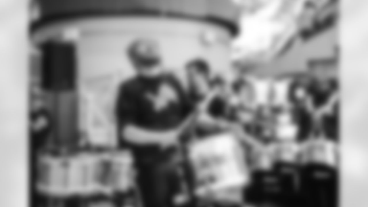 Detroit Lions Honolulu Boom before an NFL football game against the New York Giants on Sunday, Nov. 23, 2025 in Detroit. (Stephanie VanWagoner/Detroit Lions)