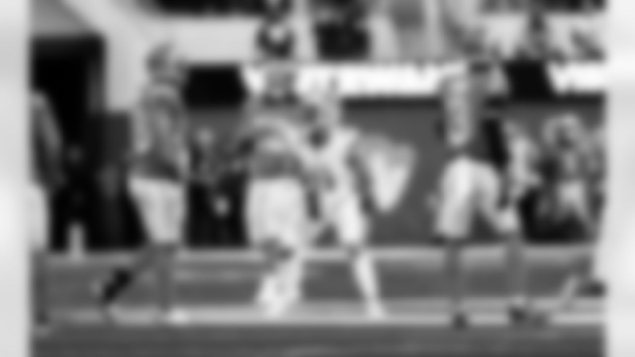 Detroit Lions wide receiver Kalif Raymond (11) during an NFL football game against the Los Angeles Rams on Sunday, Dec. 14, 2025 in Inglewood, Calif. (Jeff Nguyen/Detroit Lions via AP)