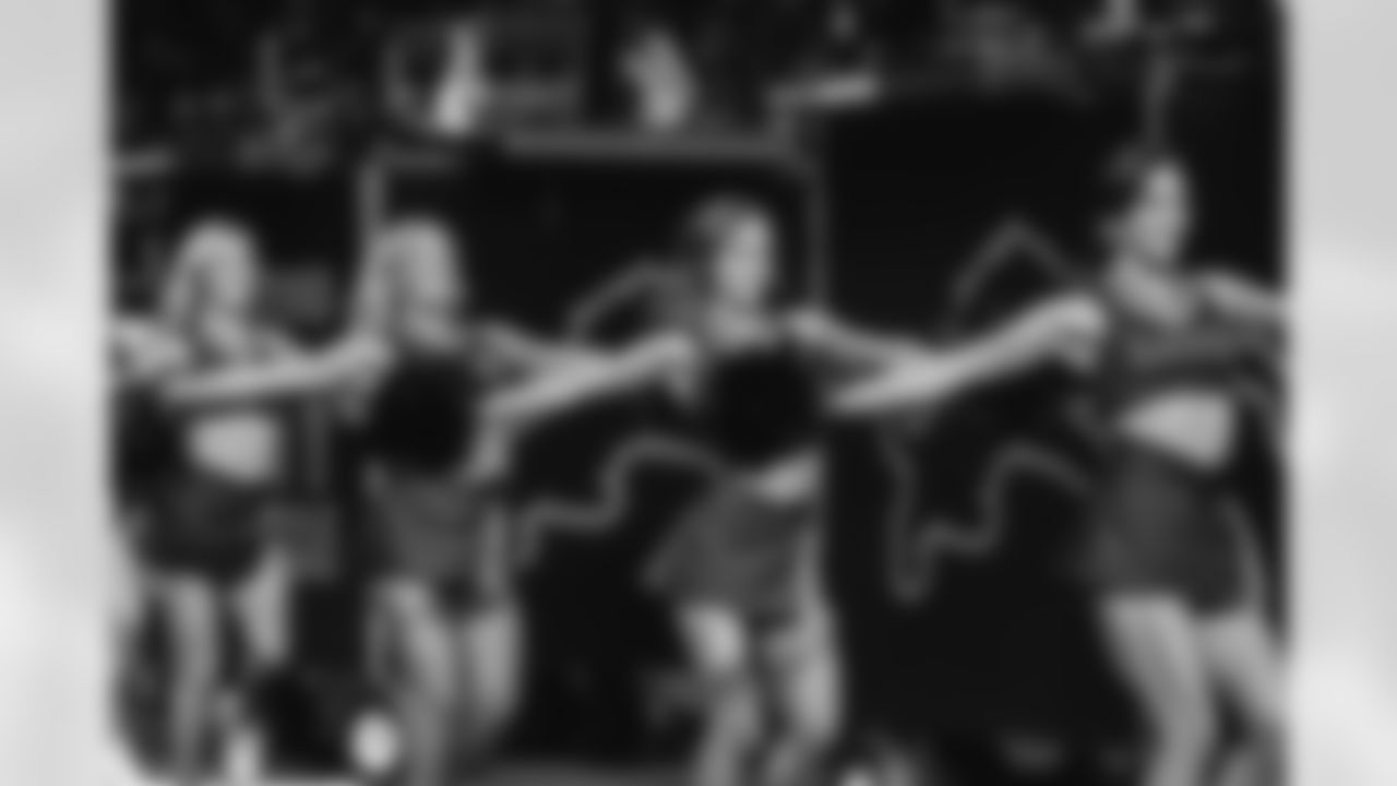 Detroit Lions Cheerleaders before an NFL football game against the New York Giants on Sunday, Nov. 23, 2025 in Detroit. (Stephanie VanWagoner/Detroit Lions)