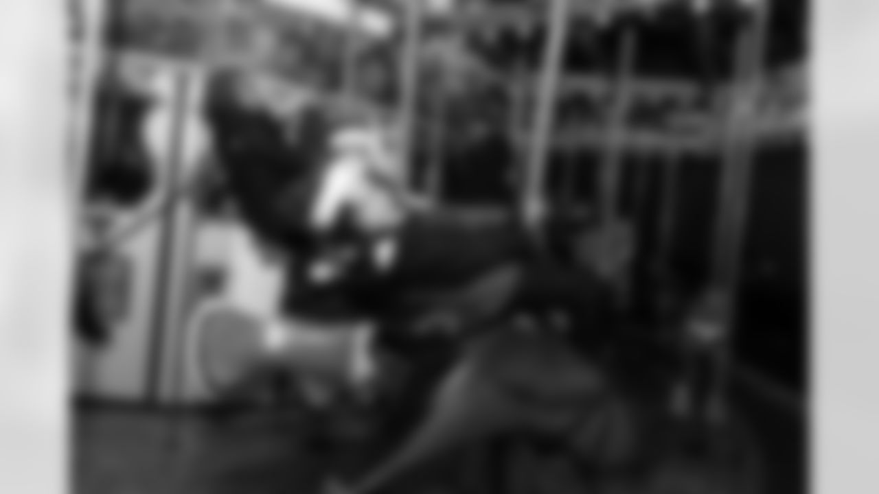 Cub Club members during the Cub Club Wild Lights event at the Detroit Zoo on Dec. 10, 2025 in Royal Oak, Mich. (Stephanie VanWagoner/Detroit Lions)