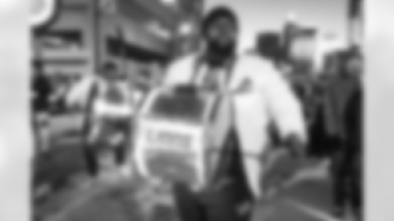 Detroit Lions Honolulu Boom performs before an NFL football game against the Dallas Cowboys on Thursday, Dec. 4, 2025 in Detroit. (Mike Ferdinande/Detroit Lions)