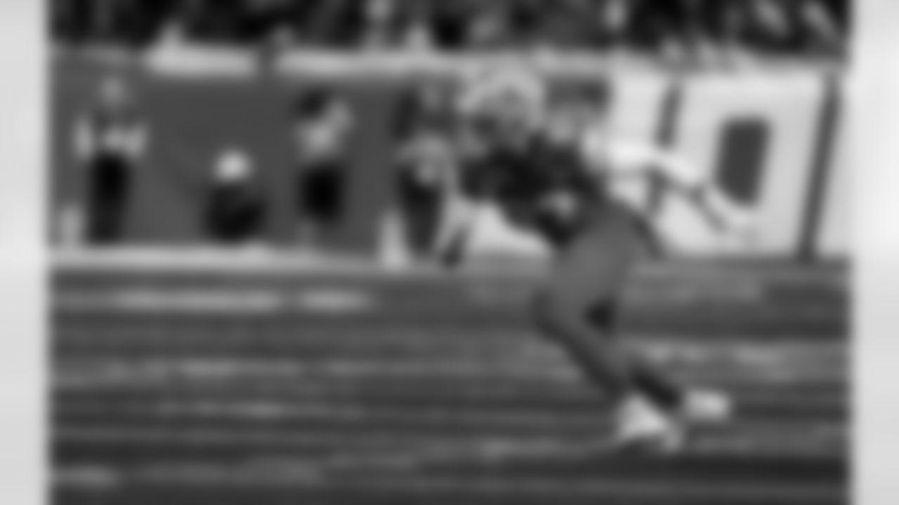 Detroit Lions edge rusher Aidan Hutchinson (97) during an NFL football game against the Pittsburgh Steelers on Sunday, Dec. 21, 2025 in Detroit. (Jeff Nguyen/Detroit Lions via AP)