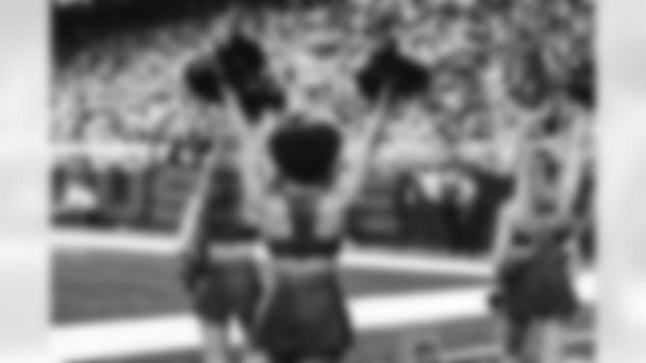 Detroit Lions Cheerleaders during an NFL football game against the New York Giants on Sunday, Nov. 23, 2025 in Detroit. (Stephanie VanWagoner/Detroit Lions)