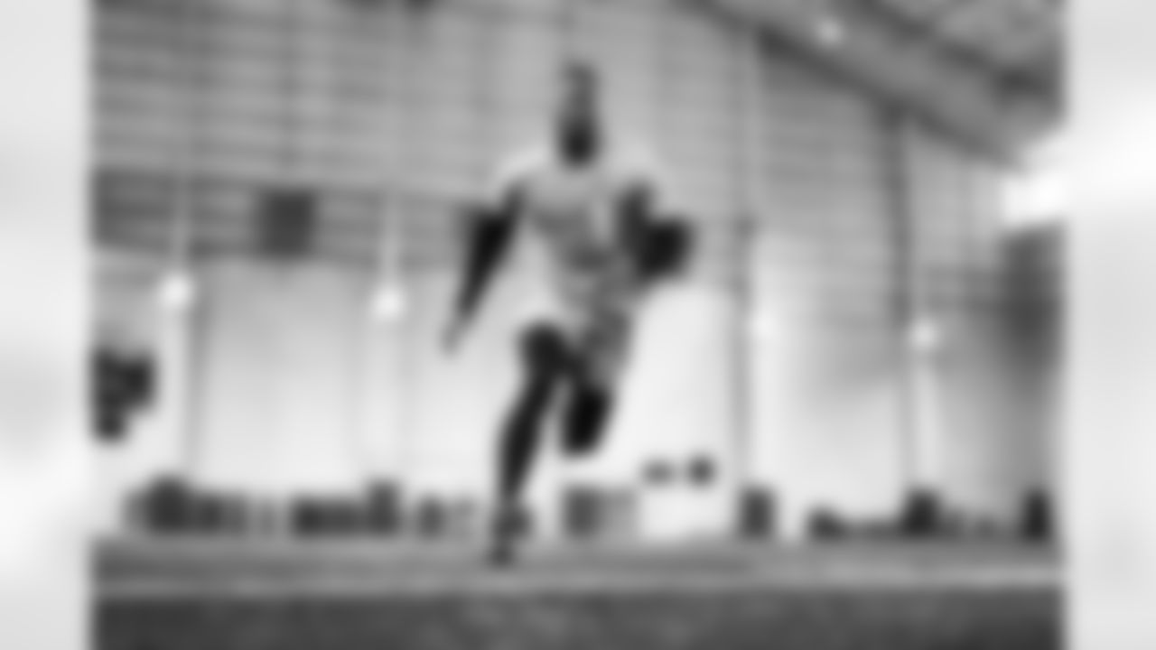 Detroit Lions cornerback Rock Ya-Sin (23) during offseason workouts at the Meijer Performance Center on May 1, 2025 in Allen Park, Mich. (Jeff Nguyen/Detroit Lions)