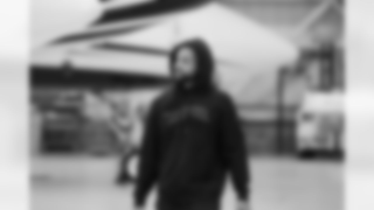 Detroit Lions defensive back Avonte Maddox (29) travels to Los Angeles on Nov. 13, 2025. (Jeff Nguyen/Detroit Lions via AP)