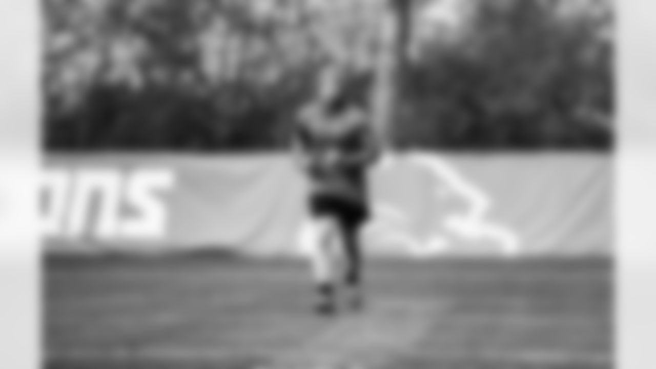 Detroit Lions running back Craig Reynolds (13) during offseason workouts at the Meijer Performance Center on April 25, 2025 in Allen Park, Mich. (Jeff Nguyen/Detroit Lions)