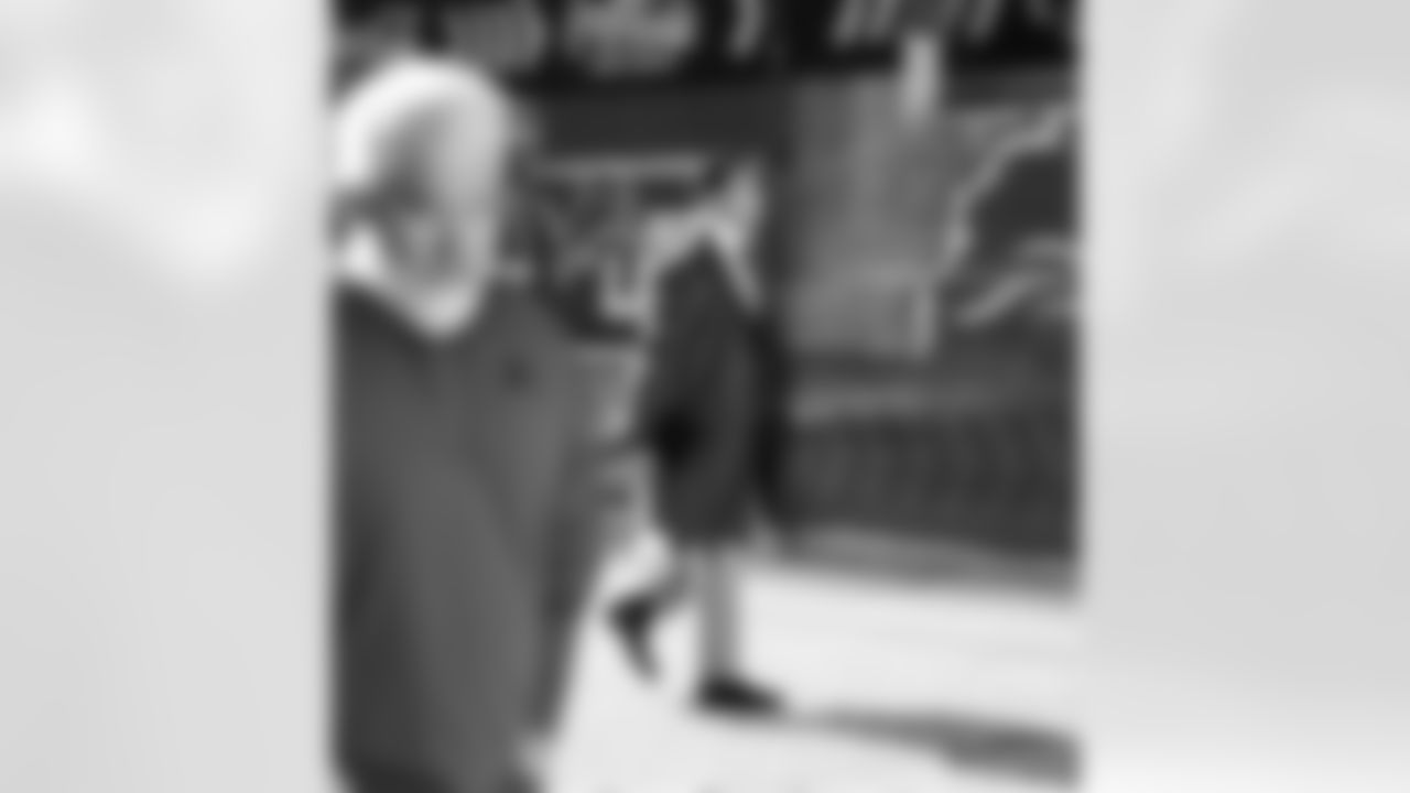 Detroit Lions wide receiver Kalif Raymond (11) arrives to an NFL football game against the New York Giants on Sunday, Nov. 23, 2025 in Detroit. (Jeff Nguyen/Detroit Lions via AP)