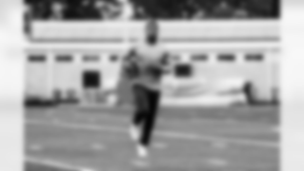 Detroit Lions cornerback D.J. Reed (4) during offseason workouts at the Meijer Performance Center on May 20, 2025 in Allen Park, Mich. (Jeff Nguyen/Detroit Lions)