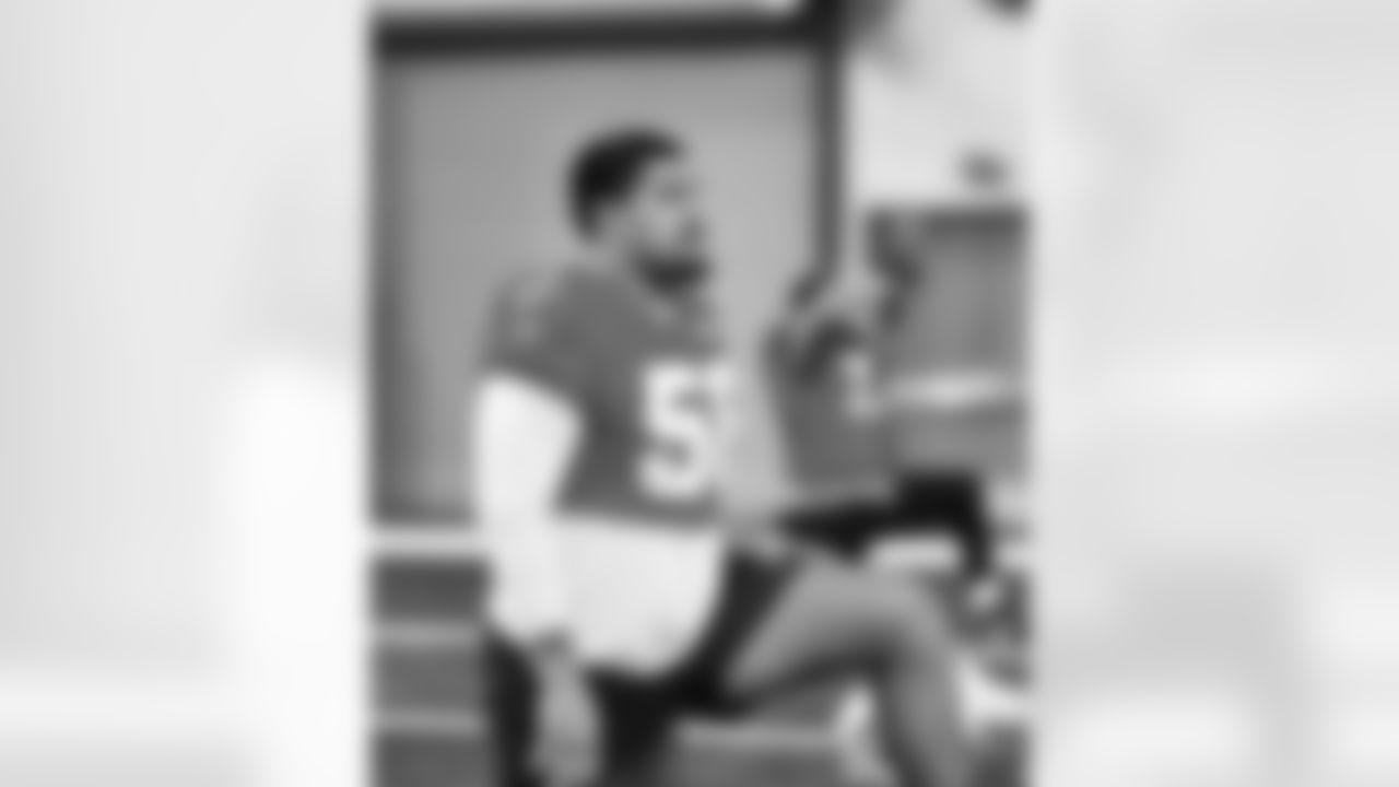 Detroit Lions tackle Penei Sewell (58) during practice at the Meijer Performance Center on Dec. 12, 2025 in Allen Park, Mich. (Jeff Nguyen/Detroit Lions)