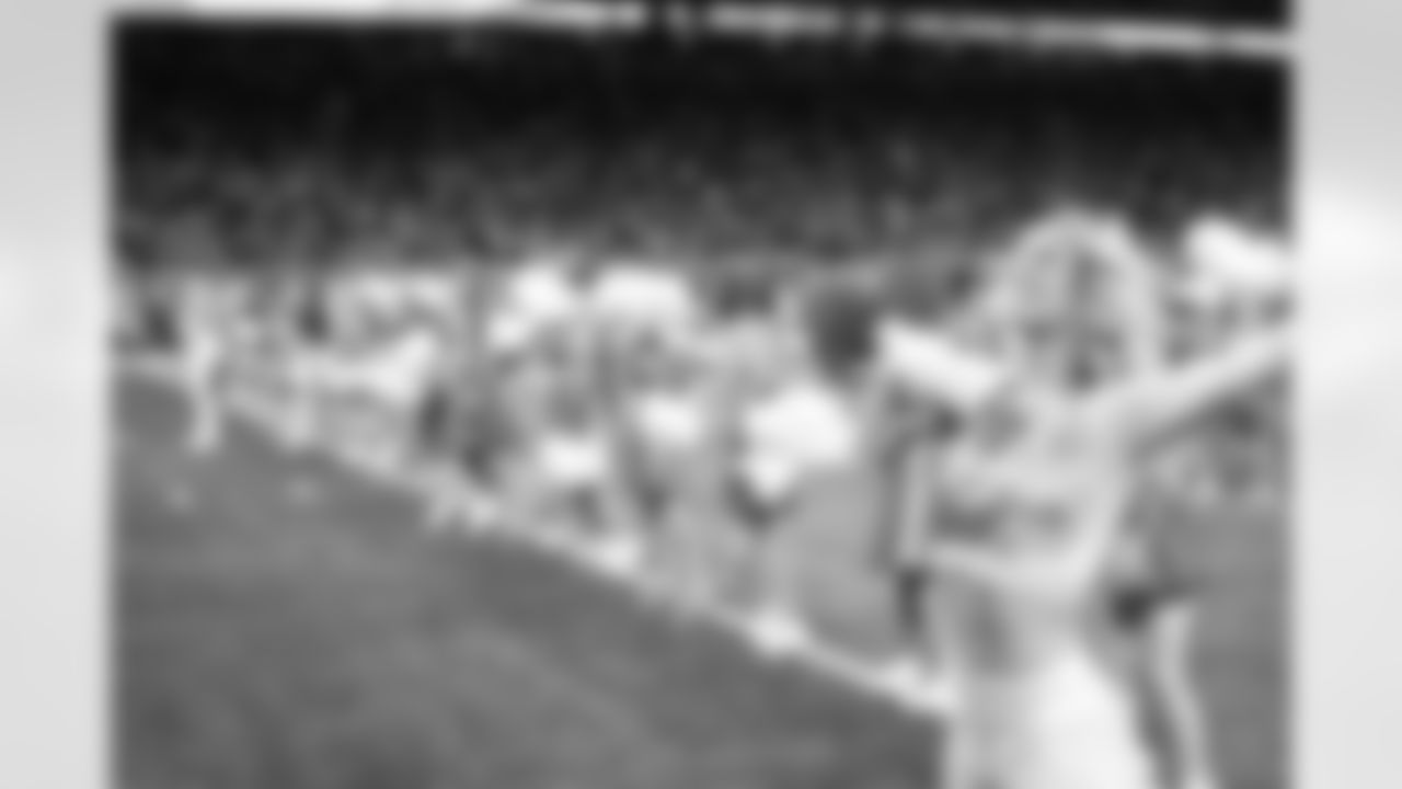 Detroit Lions Junior Cheer Clinic performs at halftime during an NFL football game against the Pittsburgh Steelers on Sunday, Dec. 21, 2025 in Detroit. (Jeff Nguyen/Detroit Lions via AP)