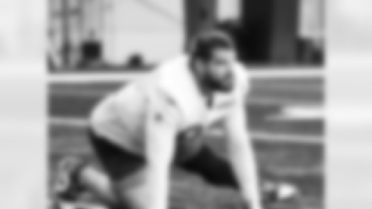 Detroit Lions defensive lineman Pat O'Connor (95) during practice at the Meijer Performance Center on Oct. 31, 2025 in Allen Park, Mich. (Jeff Nguyen/Detroit Lions)