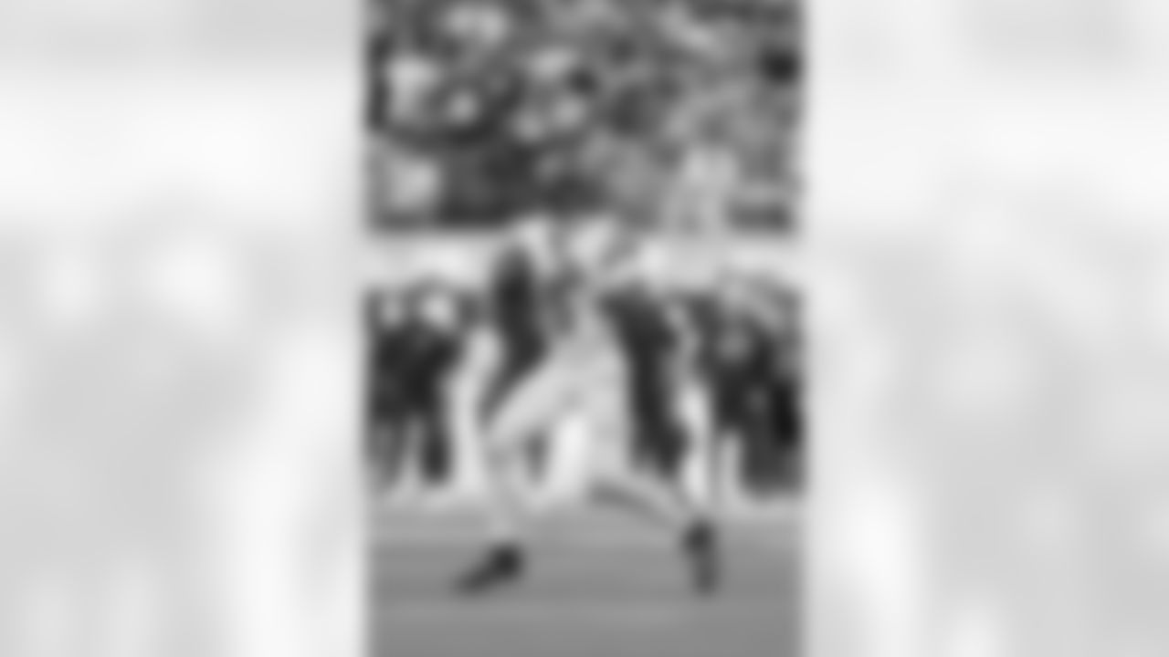 QB Jayden Daniels

Backed up by Marcus Mariota and Josh Johnson

(AP Photo/Greg Trott)