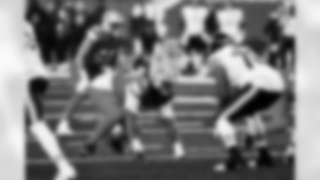 Detroit Lions defensive lineman Tyleik Williams (91) during an NFL football game against the Chicago Bears on Sunday, Sept. 14, 2025 in Detroit. (Jeff Nguyen/Detroit Lions via AP)