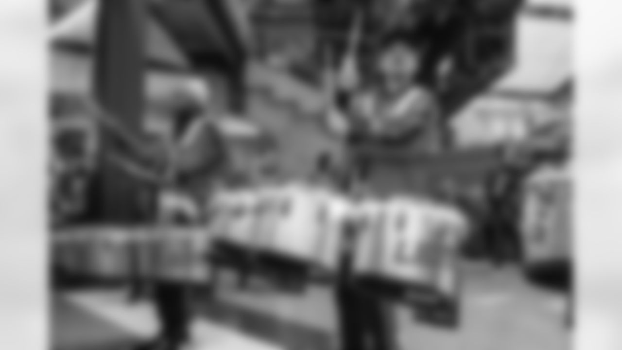 Detroit Lions Honolulu Boom performs before an NFL football game against the Pittsburgh Steelers on Sunday, Dec. 21, 2025 in Detroit. (Mike Ferdinande/Detroit Lions)