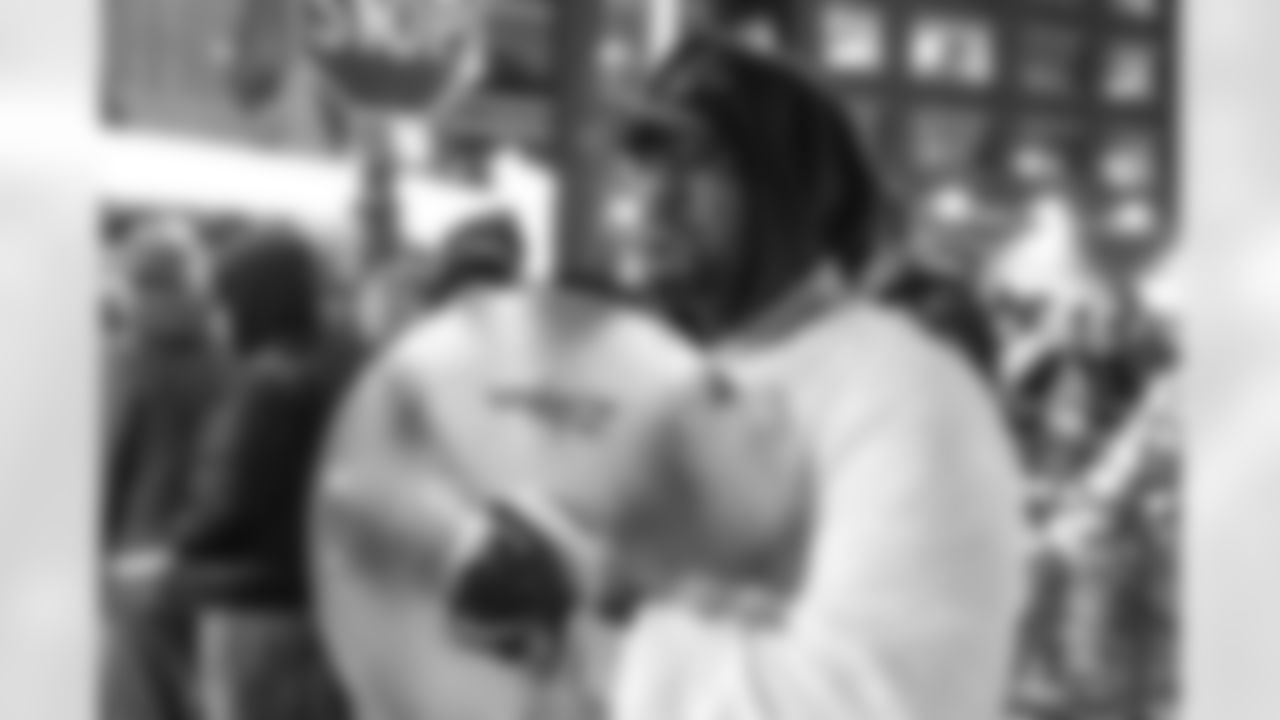 Detroit Lions Honolulu Boom performs before an NFL football game against the Dallas Cowboys on Thursday, Dec. 4, 2025 in Detroit. (Mike Ferdinande/Detroit Lions)