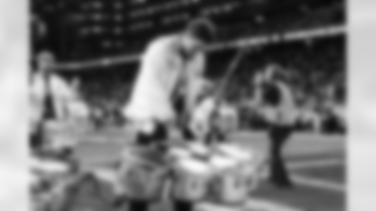 Detroit Lions Honolulu Boom performs during an NFL football game against the Dallas Cowboys on Thursday, Dec. 4, 2025 in Detroit. (Mike Ferdinande/Detroit Lions)