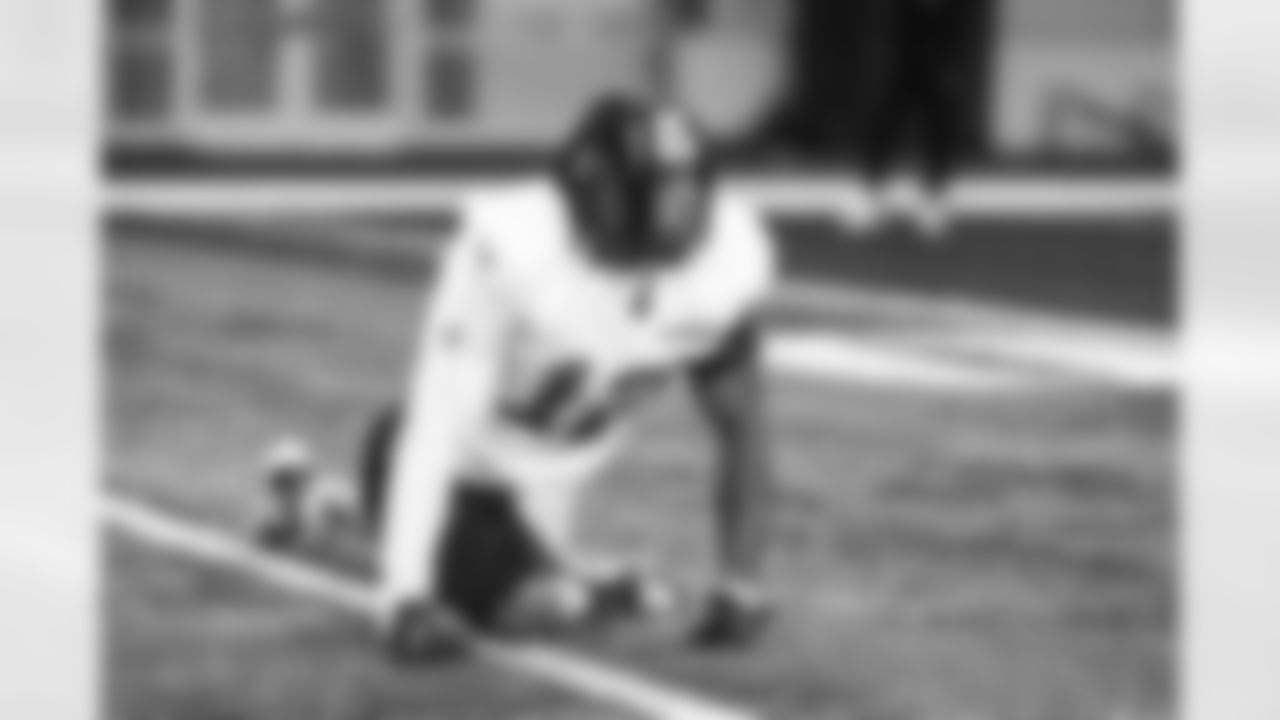 Detroit Lions safety Thomas Harper (12) during practice at the Meijer Performance Center on Dec. 2, 2025 in Allen Park, Mich. (Jeff Nguyen/Detroit Lions)