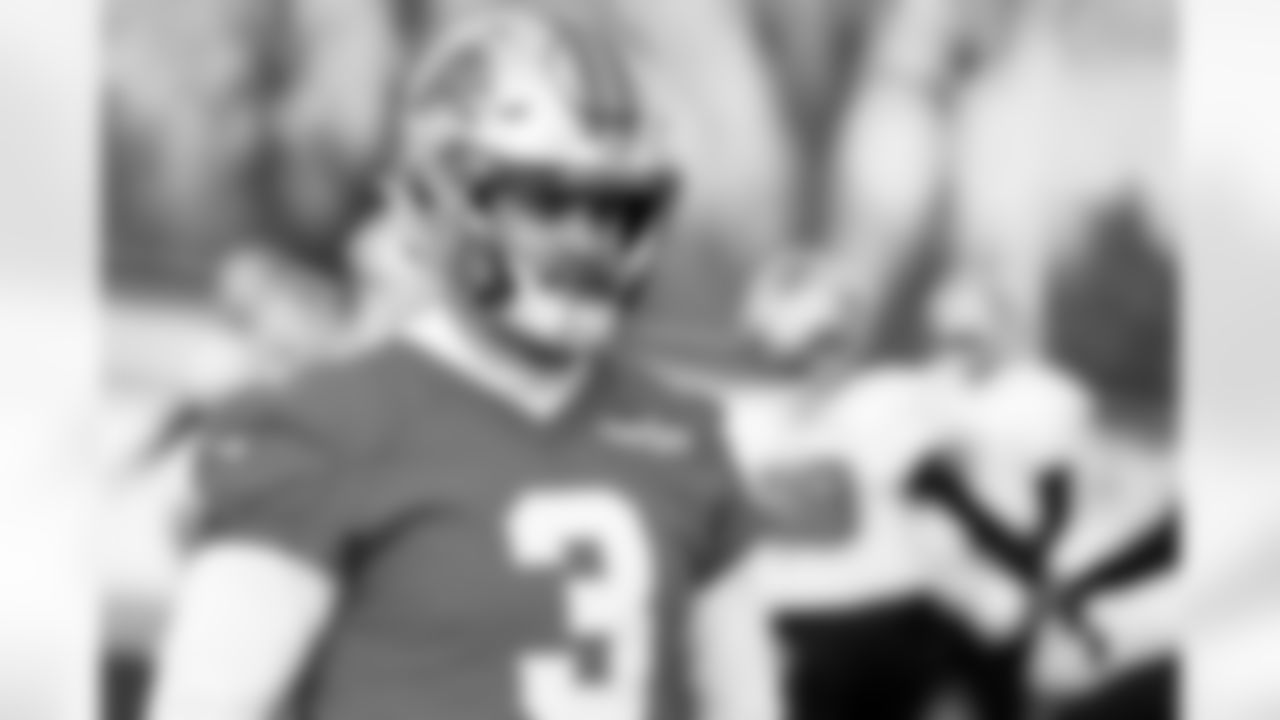 Detroit Lions punter Jack Fox (3) during practice at the Meijer Performance Center on Jan. 1, 2026 in Allen Park, Mich. (Jeff Nguyen/Detroit Lions)