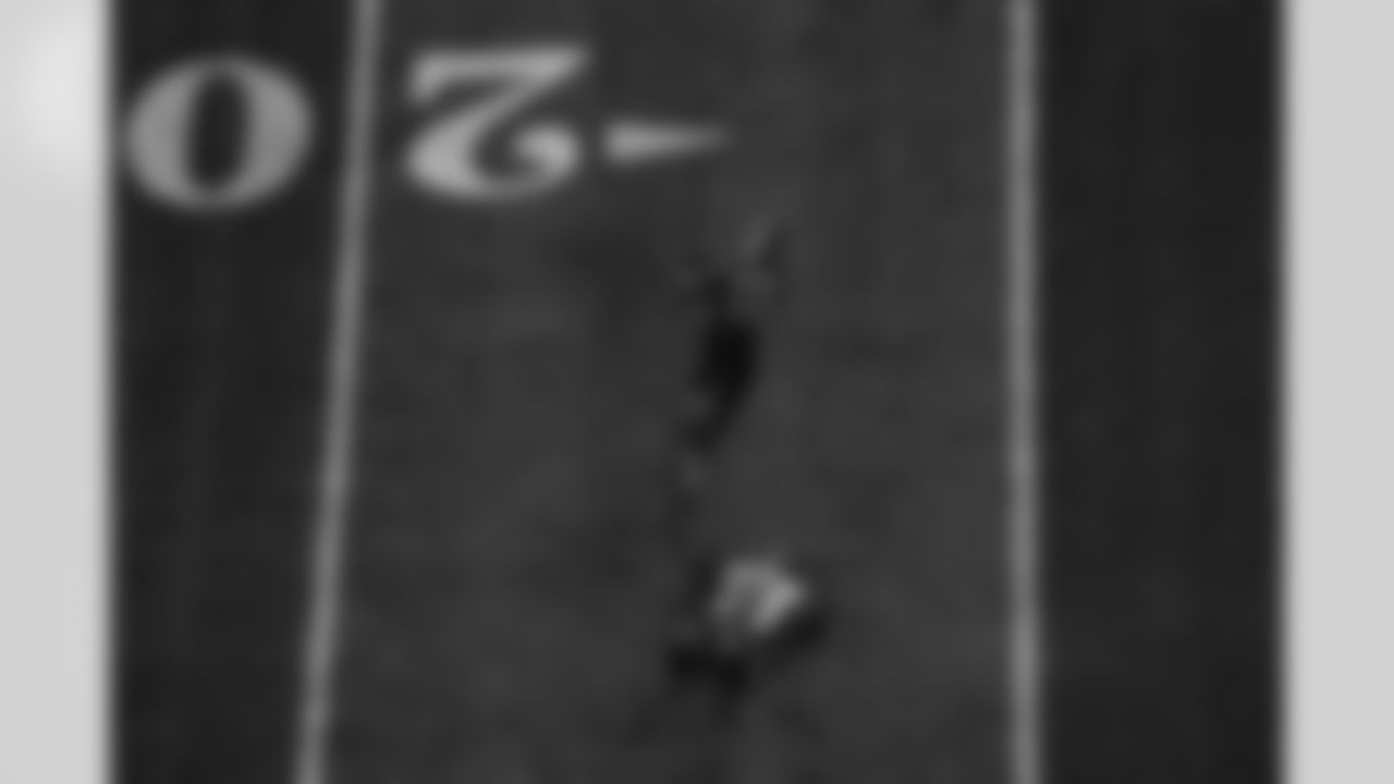 Detroit Lions wide receiver Amon-Ra St. Brown (14) in action during an NFL football game against the Tampa Bay Buccaneers on Monday, Oct. 20, 2025 in Detroit. (Stephanie VanWagoner/Detroit Lions)