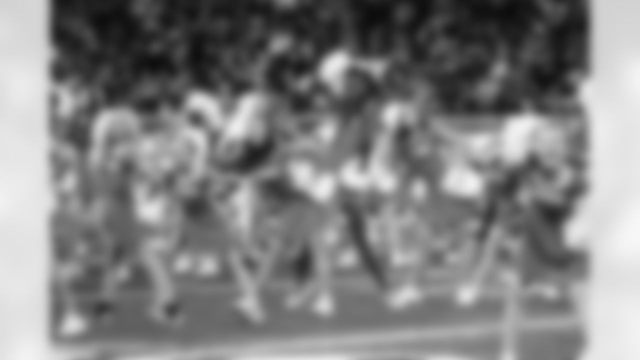 Junior Cheer participants perform at halftime during an NFL football game against the Pittsburgh Steelers on Sunday, Dec. 21, 2025 in Detroit. (Mike Ferdinande/Detroit Lions)