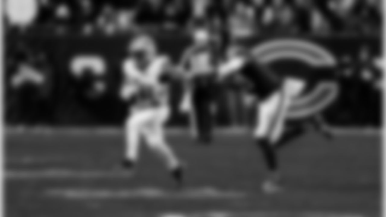 Detroit Lions wide receiver Kalif Raymond (11) during an NFL football game against the Chicago Bears on Sunday, Jan. 4, 2026 in Chicago. (Jeff Nguyen/Detroit Lions via AP)