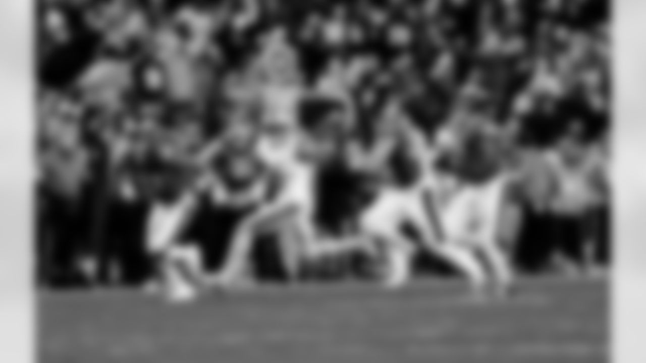 Detroit Lions running back Jahmyr Gibbs (0) during an NFL football game against the Philadelphia Eagles on Sunday, Nov. 16, 2025 in Philadelphia. (Jeff Nguyen/Detroit Lions via AP)