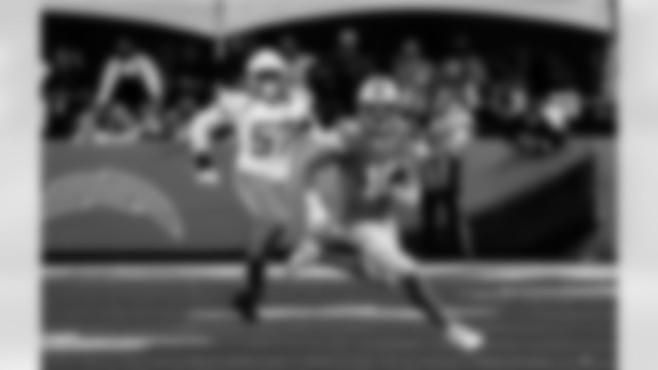 Detroit Lions wide receiver Isaac TeSlaa (18) during an NFL football game against the Los Angeles Chargers, Thursday, July 31, 2025, in Canton, Ohio. (Jeff Nguyen/Detroit Lions via AP)