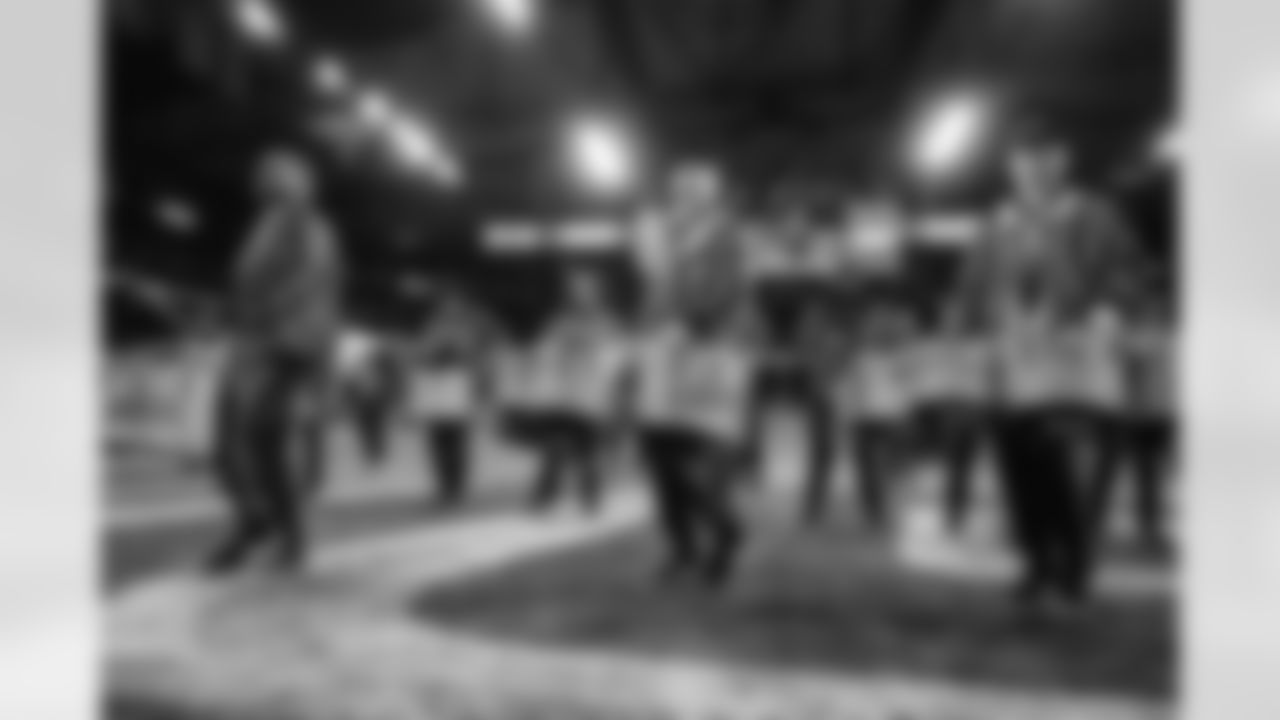 Detroit Lions Honolulu Boom performs during an NFL football game against the Pittsburgh Steelers on Sunday, Dec. 21, 2025 in Detroit. (Mike Ferdinande/Detroit Lions)