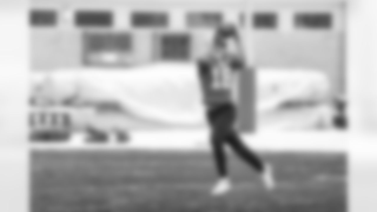 Detroit Lions wide receiver Isaac TeSlaa (18) during practice at the Meijer Performance Center on Dec. 31, 2025 in Allen Park, Mich. (Jeff Nguyen/Detroit Lions)