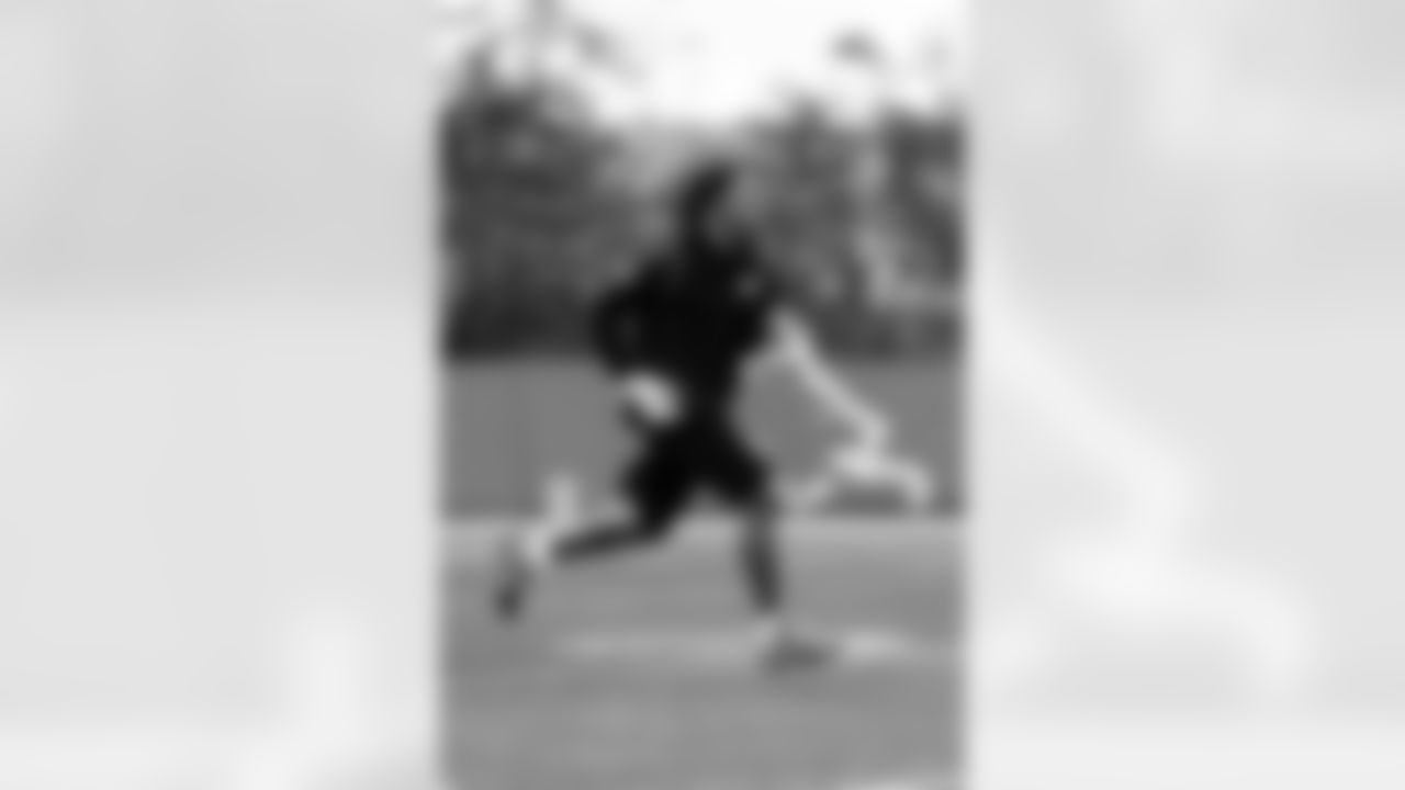 Detroit Lions running back Jahmyr Gibbs (0) during offseason workouts at the Meijer Performance Center on May 19, 2025 in Allen Park, Mich. (Jeff Nguyen/Detroit Lions)