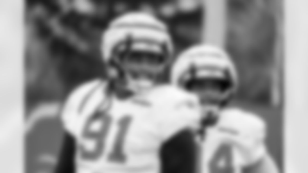 Detroit Lions defensive lineman Tyleik Williams (91) during practice at the Meijer Performance Center on Nov. 5, 2025 in Allen Park, Mich. (Jeff Nguyen/Detroit Lions)