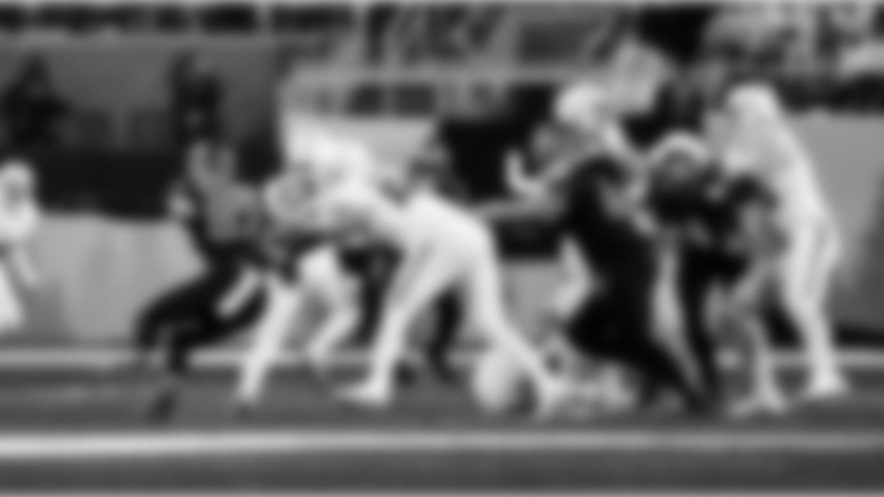 Detroit Lions edge rusher Aidan Hutchinson (97), Detroit Lions defensive lineman Roy Lopez (51), and Detroit Lions edge rusher Al-Quadin Muhammad (96) during an NFL football game against the Minnesota Vikings on Thursday, Dec. 25, 2025 in Minneapolis. (Jeff Nguyen/Detroit Lions via AP)