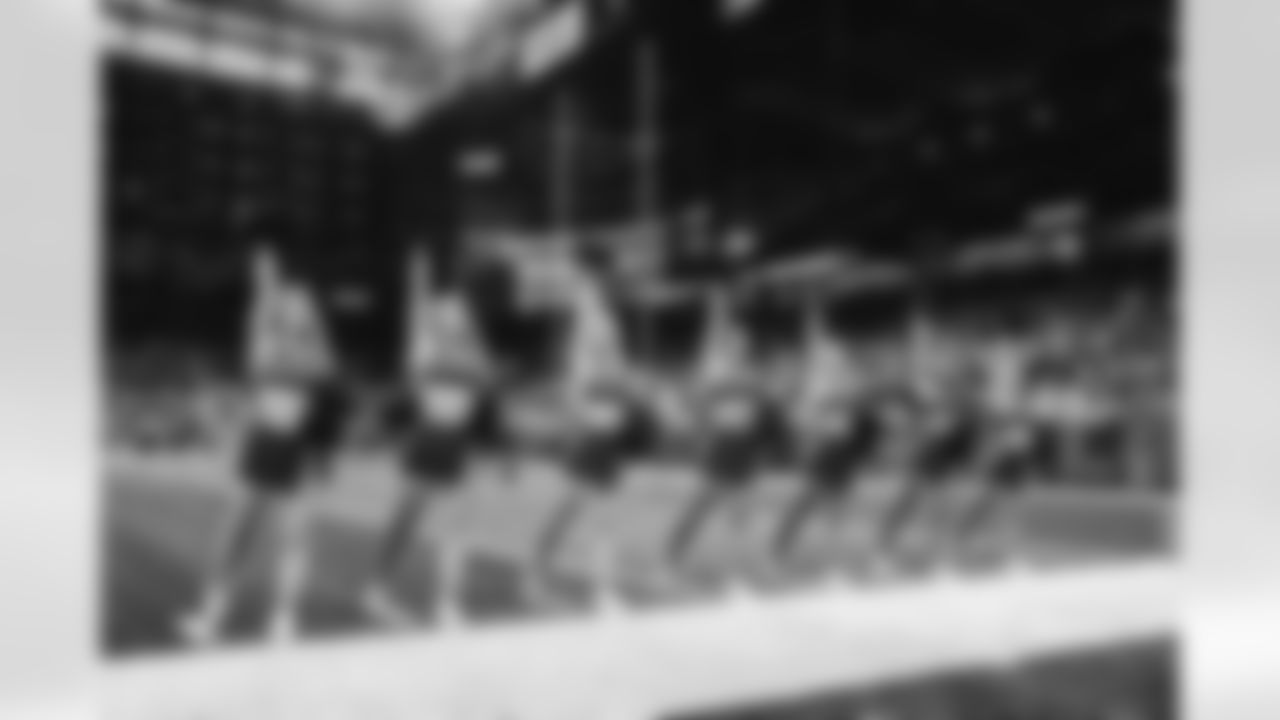 Detroit Lions Cheerleaders during an NFL football game against the New York Giants on Sunday, Nov. 23, 2025 in Detroit. (Stephanie VanWagoner/Detroit Lions)