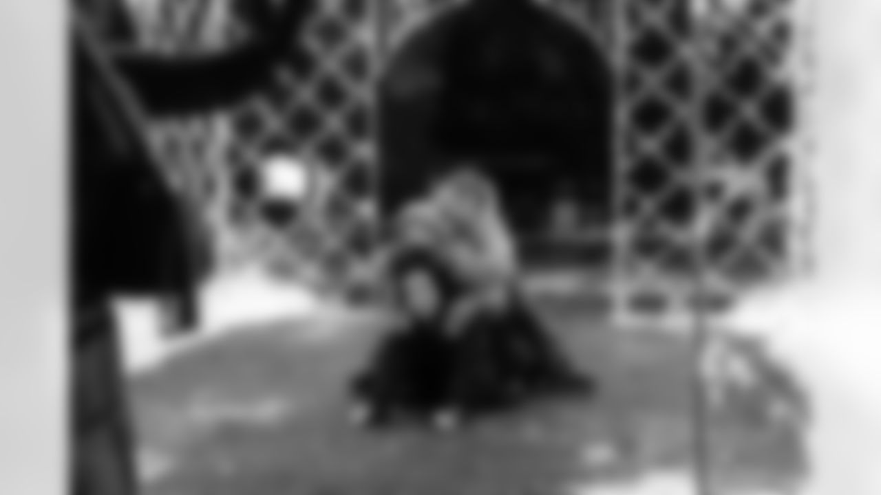 Cub Club members during the Cub Club Wild Lights event at the Detroit Zoo on Dec. 10, 2025 in Royal Oak, Mich. (Stephanie VanWagoner/Detroit Lions)