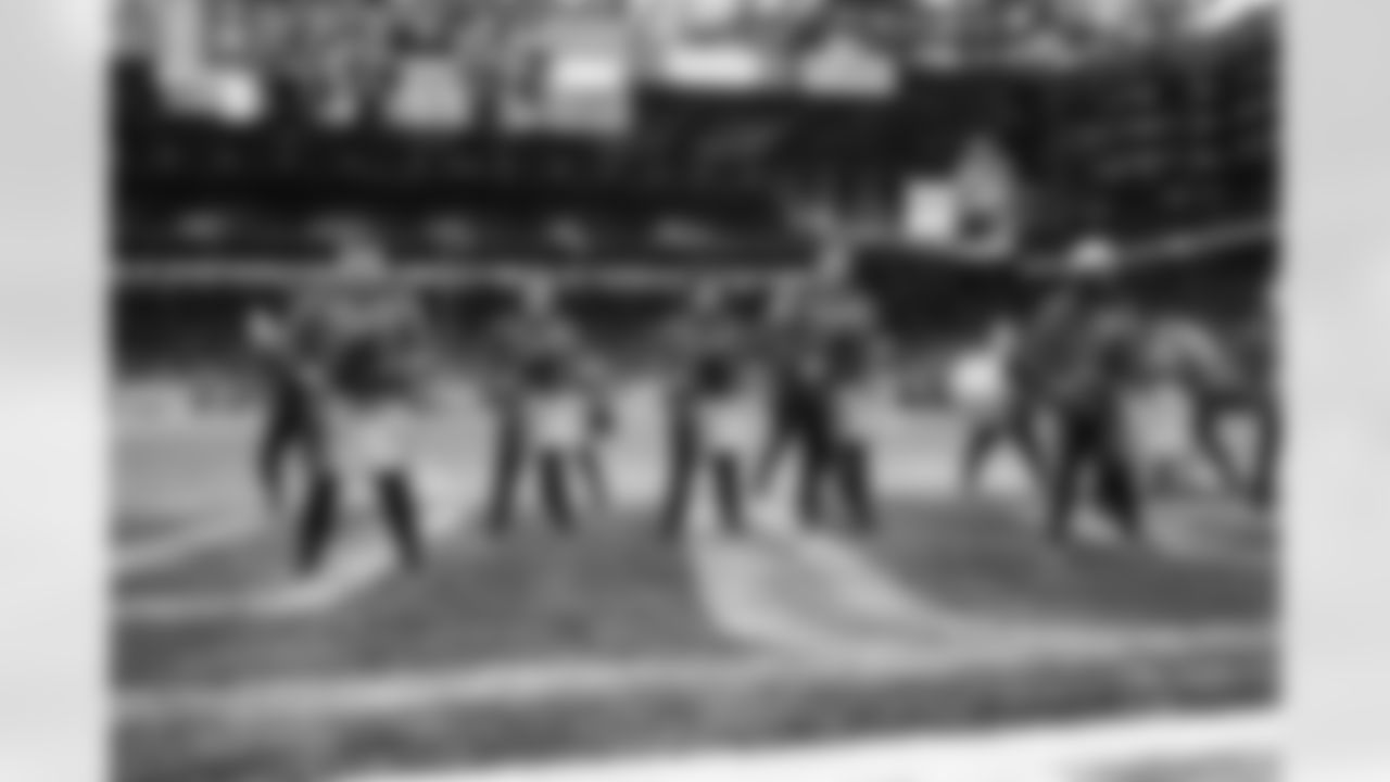 Detroit Lions Honolulu Boom performs during an NFL football game against the Minnesota Vikings on Sunday, Nov. 2, 2025 in Detroit. (Mike Ferdinande/Detroit Lions)