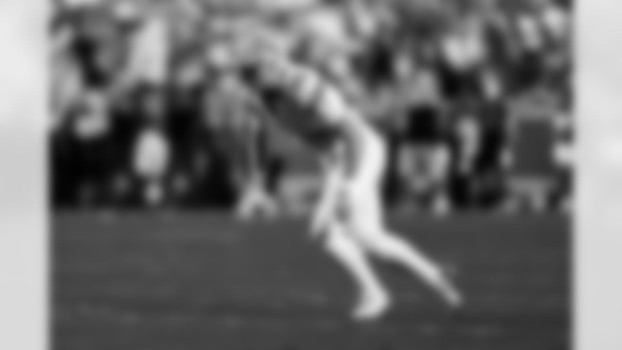 Detroit Lions kicker Jake Bates (39) kicks a field goal during an NFL football game against the Kansas City Chiefs on Sunday, Oct. 12, 2025 in Kansas City, MO. (Jeff Nguyen/Detroit Lions via AP)