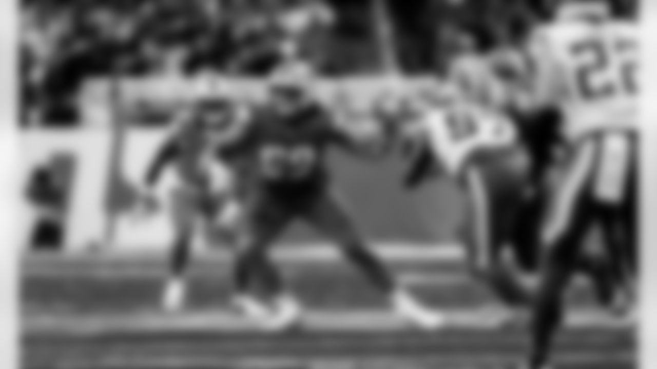 Detroit Lions offensive lineman Tate Ratledge (69) during an NFL football game against the Minnesota Vikings on Sunday, Nov. 2, 2025 in Detroit. (Jeff Nguyen/Detroit Lions via AP)