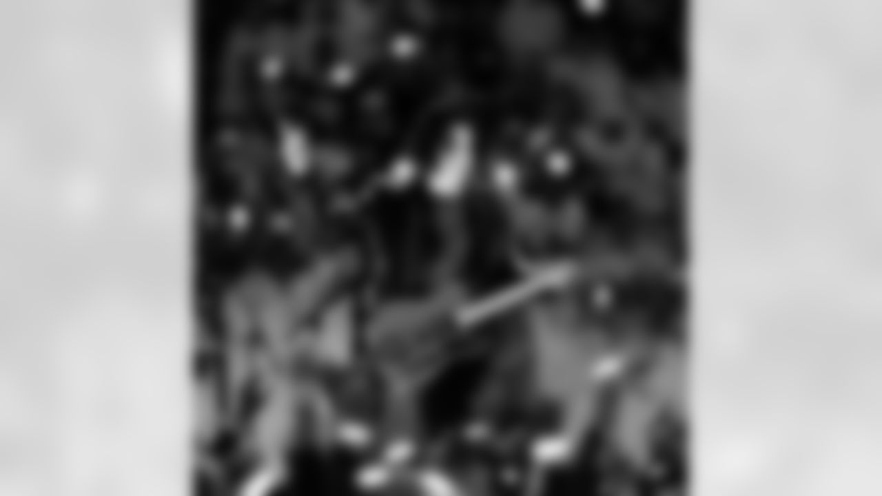 Jack White performs during the Thanksgiving Halftime Show powered by Verizon during an NFL football game against the Green Bay Packers on Thursday, Nov. 27, 2025 in Detroit. (Jeff Nguyen/Detroit Lions via AP)