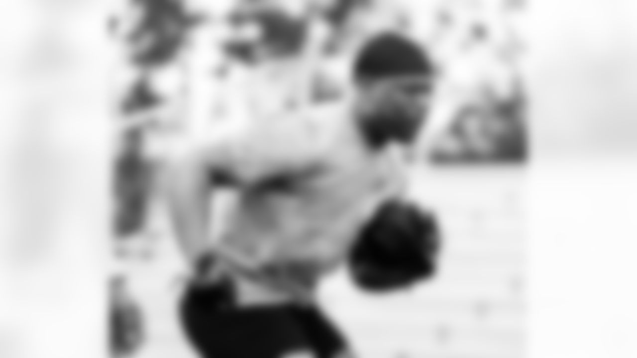 Detroit Lions running back David Montgomery (5) during offseason workouts at the Meijer Performance Center on May 20, 2025 in Allen Park, Mich. (Jeff Nguyen/Detroit Lions)